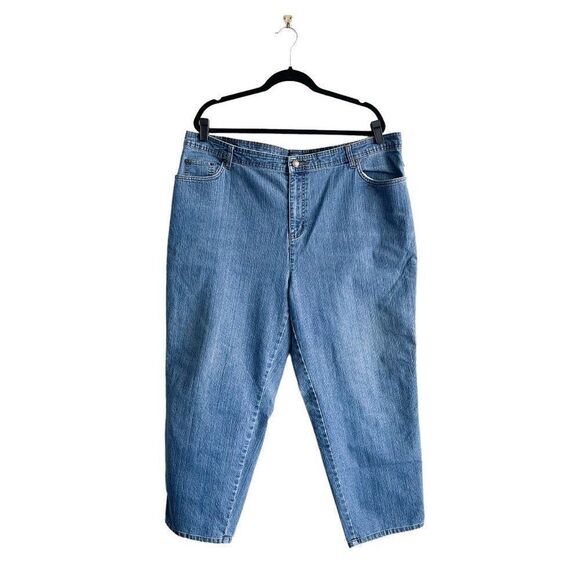 Bill Blass Jeans Stretch Blue Denim Women's 20W - Picture 2 of 10